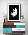 Contemporary Art Print Ariel | Black and White Art by The Good Poster Company
