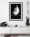 Contemporary Art Print Ariel | Black and White Art by The Good Poster Company