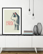 Kids Art Prints - Kids Bedroom - Bark by The Good Poster Company