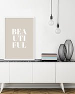 Typography Art Print | Contemporary Art | The Good Poster Company