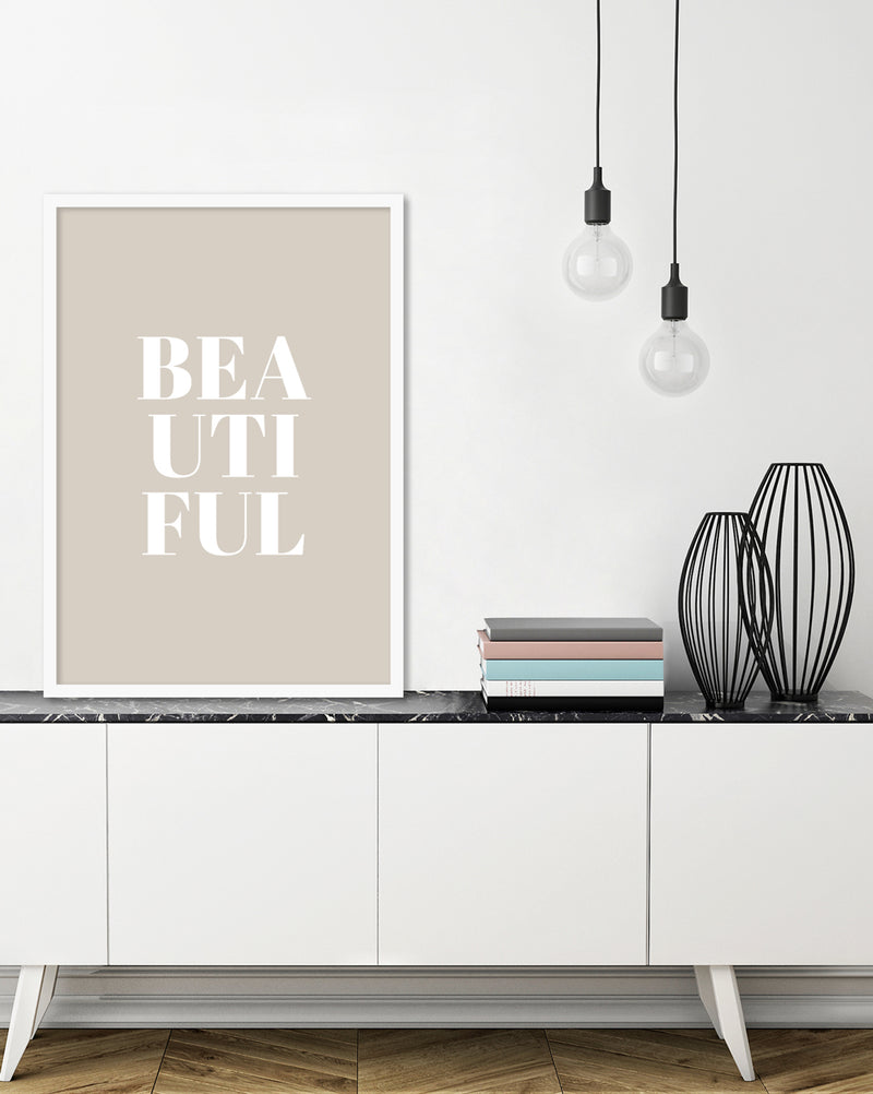 Typography Art Print | Contemporary Art | The Good Poster Company