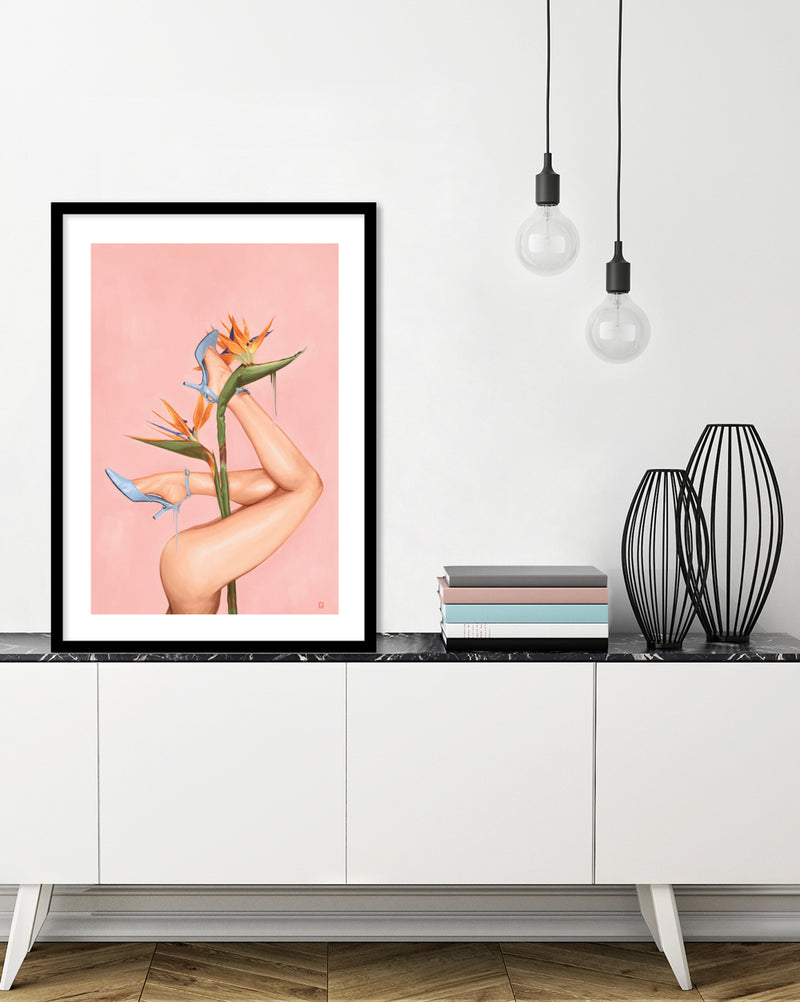 Birds of Paradise by Alexander Grahovsky - Popular Modern Art Prints - The Good Poster Company