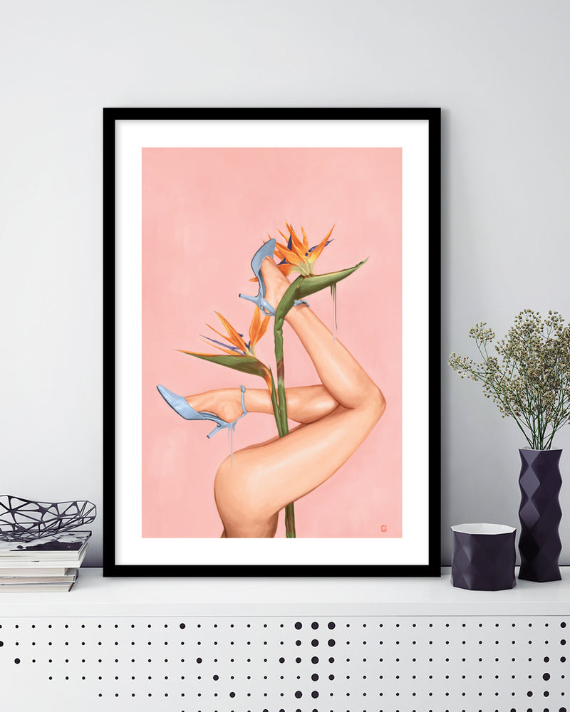 Birds of Paradise by Alexander Grahovsky - Popular Modern Art Prints - The Good Poster Company