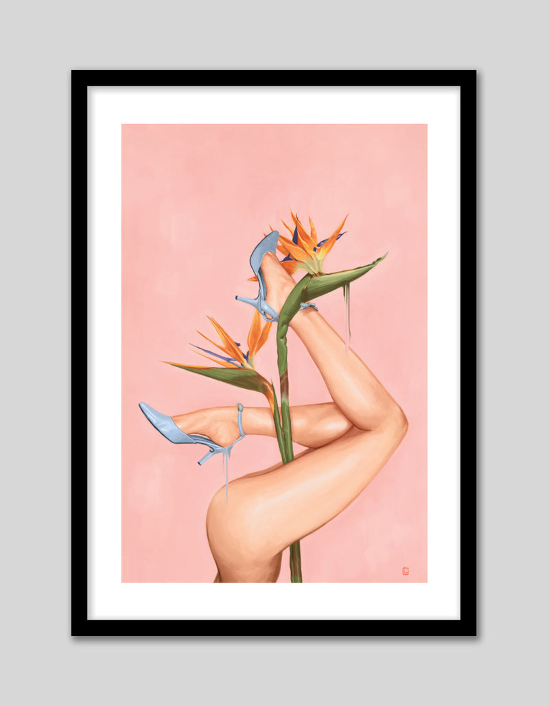Birds of Paradise by Alexander Grahovsky - Popular Modern Art Prints - The Good Poster Company