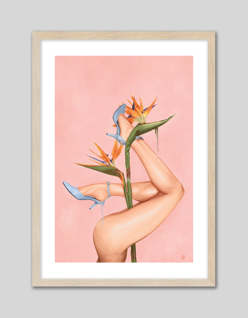 Birds of Paradise by Alexander Grahovsky - Popular Modern Art Prints - The Good Poster Company