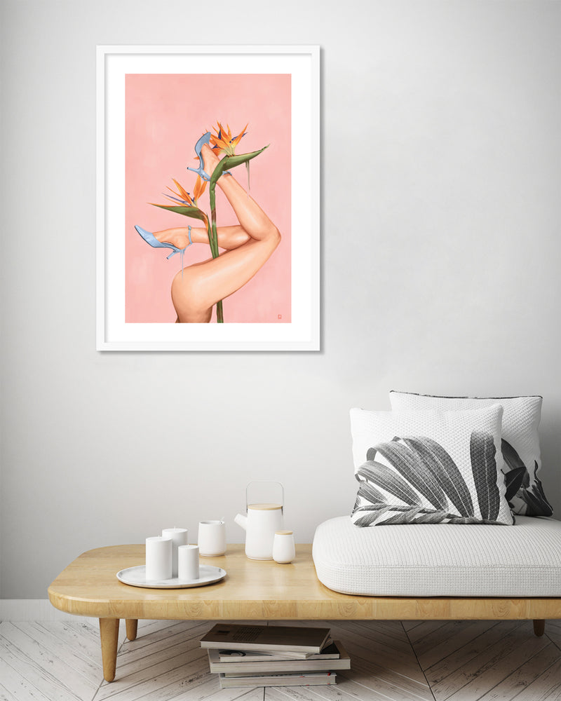 Birds of Paradise by Alexander Grahovsky - Popular Modern Art Prints - The Good Poster Company
