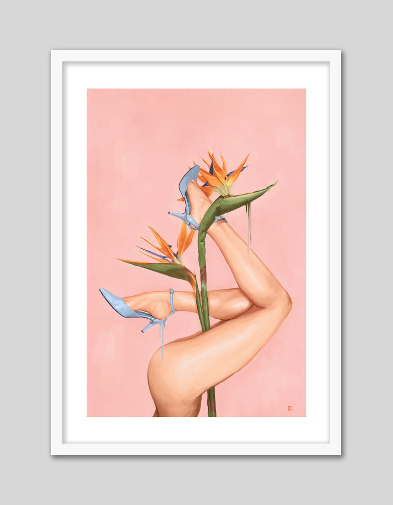 Birds of Paradise by Alexander Grahovsky - Popular Modern Art Prints - The Good Poster Company