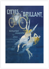 Cycles Brillant by Henri Boulanger - Vintage Art Prints by The Good Poster Company