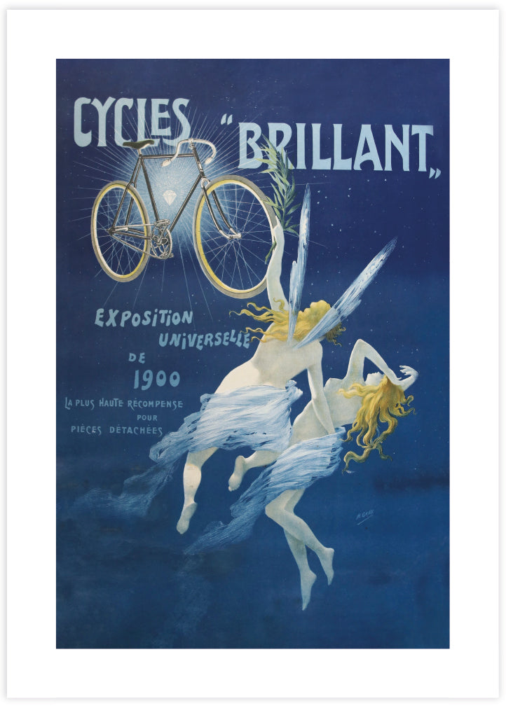 Cycles Brillant by Henri Boulanger - Vintage Art Prints by The Good Poster Company