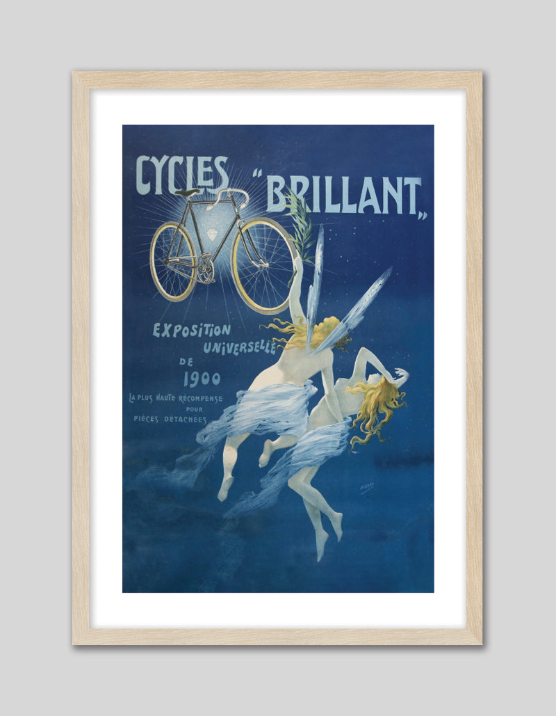 Cycles Brillant by Henri Boulanger - Vintage Art Prints by The Good Poster Company