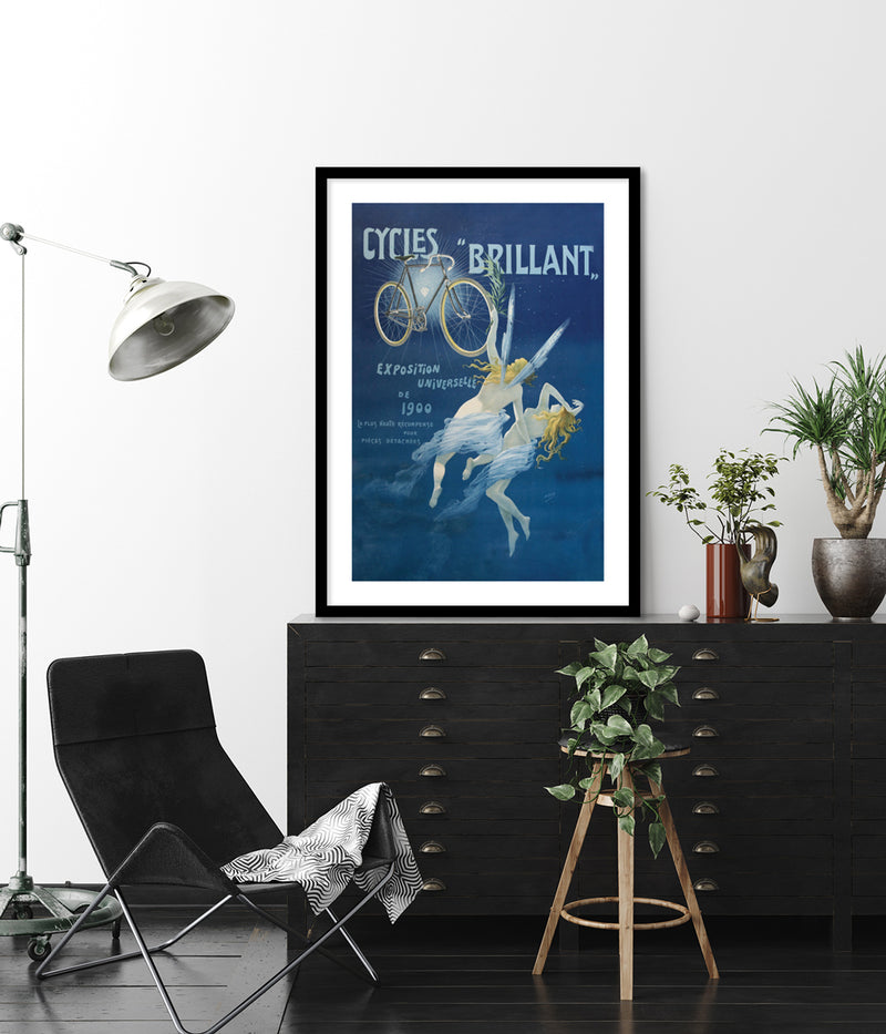 Cycles Brillant by Henri Boulanger - Vintage Art Prints by The Good Poster Company