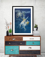 Cycles Brillant by Henri Boulanger - Vintage Art Prints by The Good Poster Company