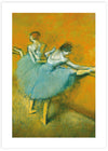 Dancers at the Barre by Edgar Degas - Ballet Art - Vintage Art by The Good Poster Company