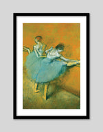 Dancers at the Barre by Edgar Degas - Ballet Art - Vintage Art by The Good Poster Company