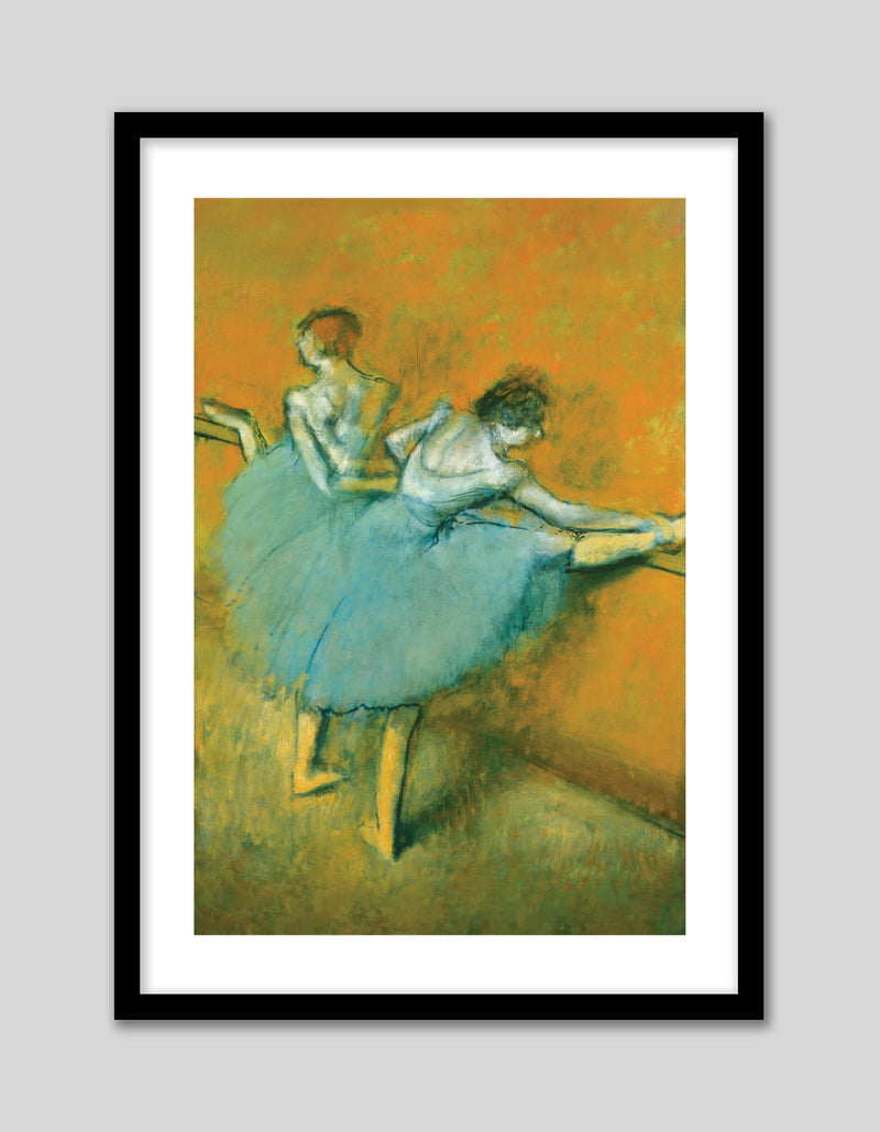Dancers at the Barre by Edgar Degas - Ballet Art - Vintage Art by The Good Poster Company