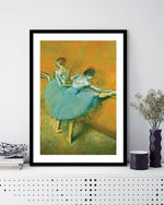 Dancers at the Barre by Edgar Degas - Ballet Art - Vintage Art by The Good Poster Company