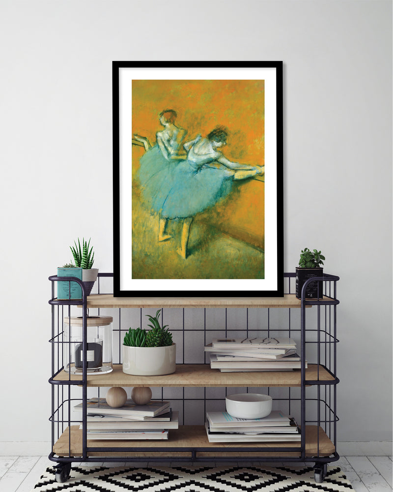 Dancers at the Barre by Edgar Degas - Ballet Art - Vintage Art by The Good Poster Company