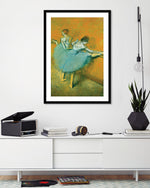 Dancers at the Barre by Edgar Degas - Ballet Art - Vintage Art by The Good Poster Company