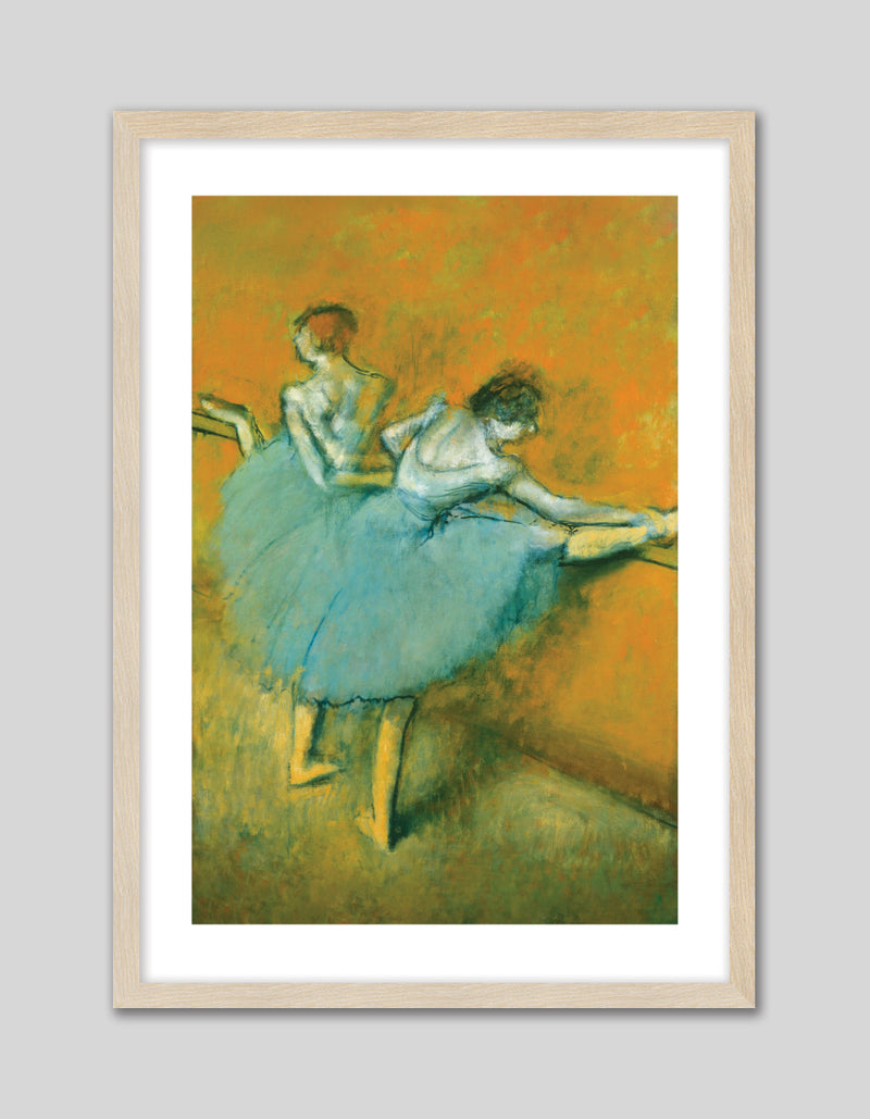 Dancers at the Barre by Edgar Degas - Ballet Art - Vintage Art by The Good Poster Company
