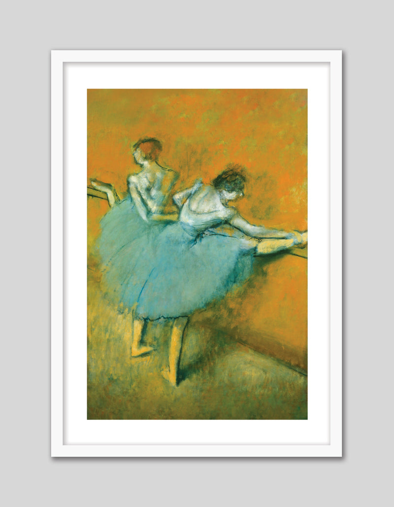 Dancers at the Barre by Edgar Degas - Ballet Art - Vintage Art by The Good Poster Company
