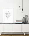 Eucalyptus Leaves Artwork | Black and White Art Prints from The Good Poster Company