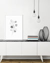 Eucalyptus Art Print | Black and White Art by The Good Poster Company