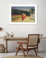Gas by Edward Hopper - American Realism Art Prints - The Good Poster Company