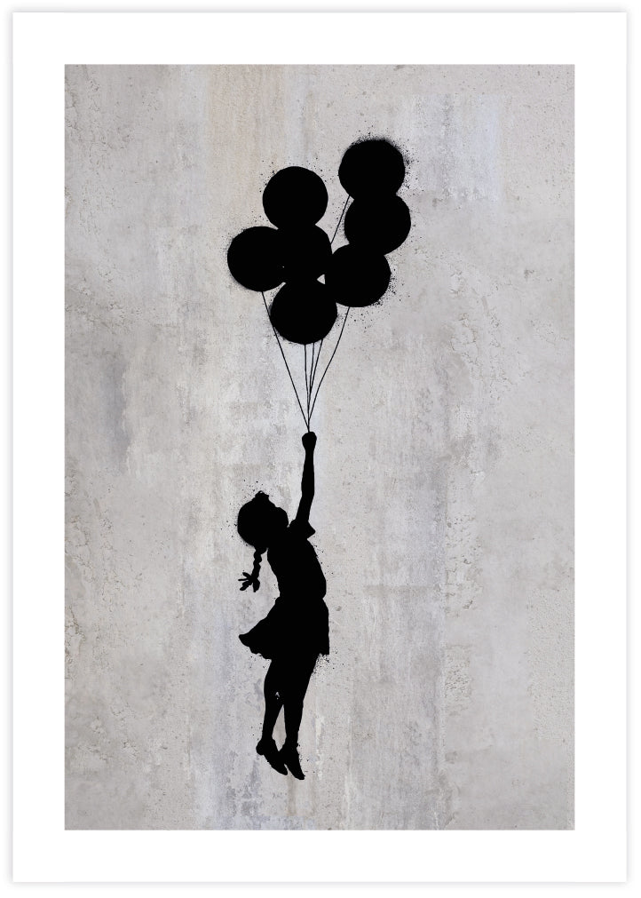 Banksy Art Prints - Black and White Art from The Good Poster Company