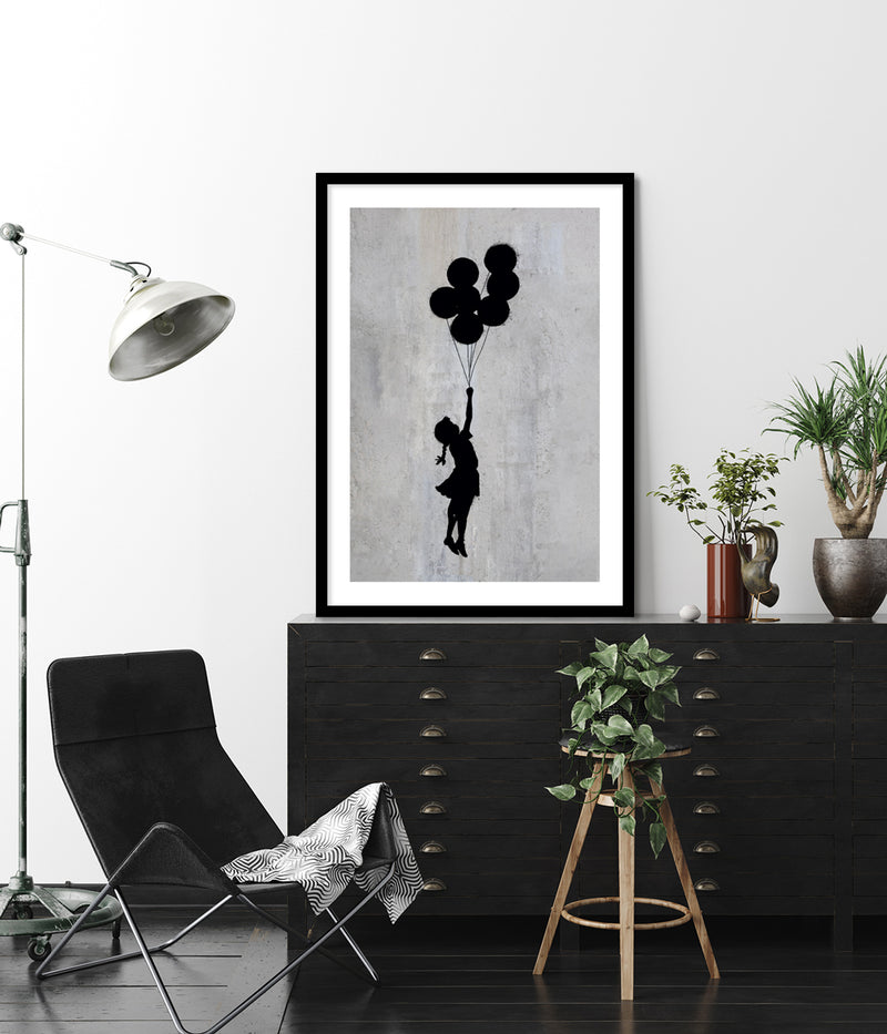 Banksy Art Prints - Black and White Art from The Good Poster Company