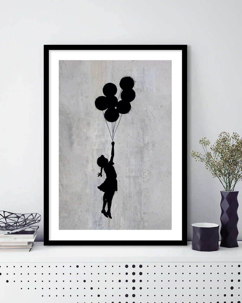 Banksy Art Prints - Black and White Art from The Good Poster Company