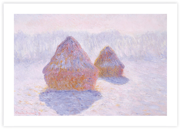 Haystacks by Claude Monet - Monet Art Prints by The Good Poster Company