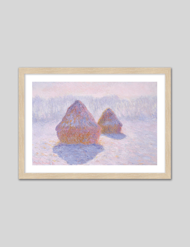 Haystacks by Claude Monet - Monet Art Prints by The Good Poster Company