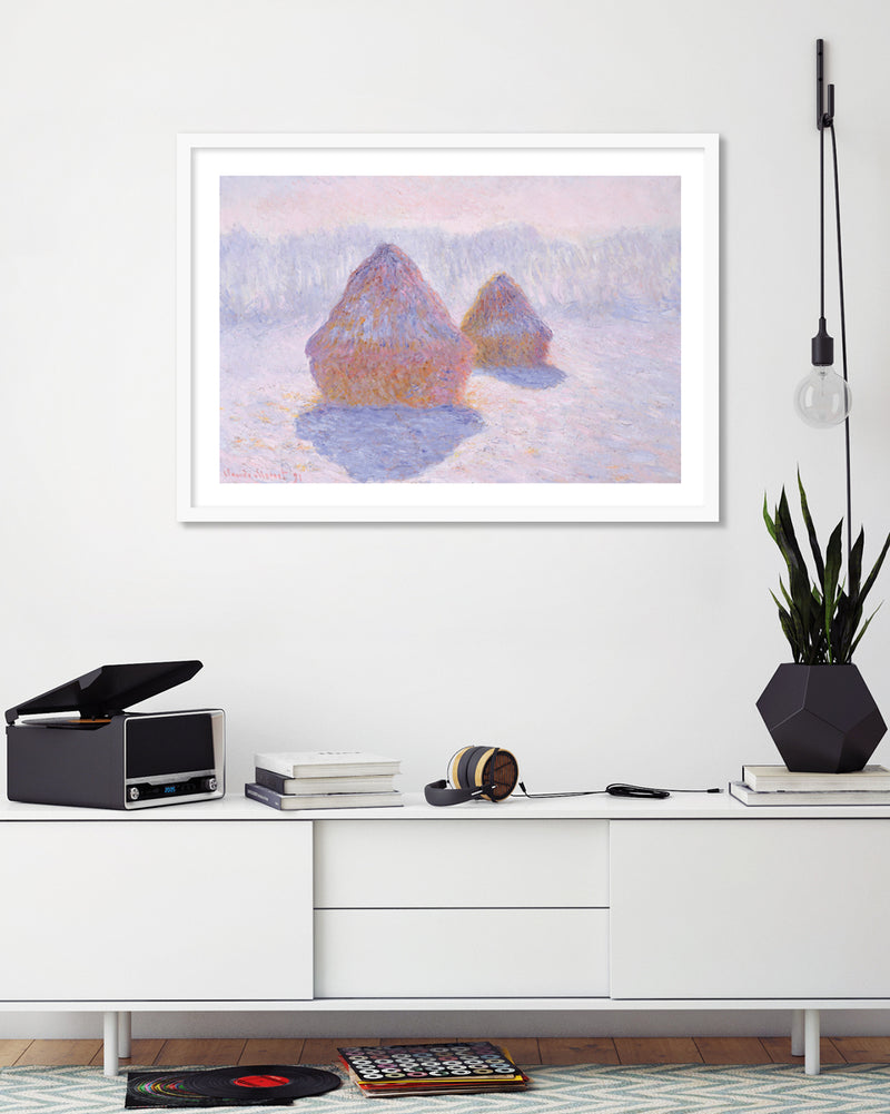 Haystacks by Claude Monet - Monet Art Prints by The Good Poster Company