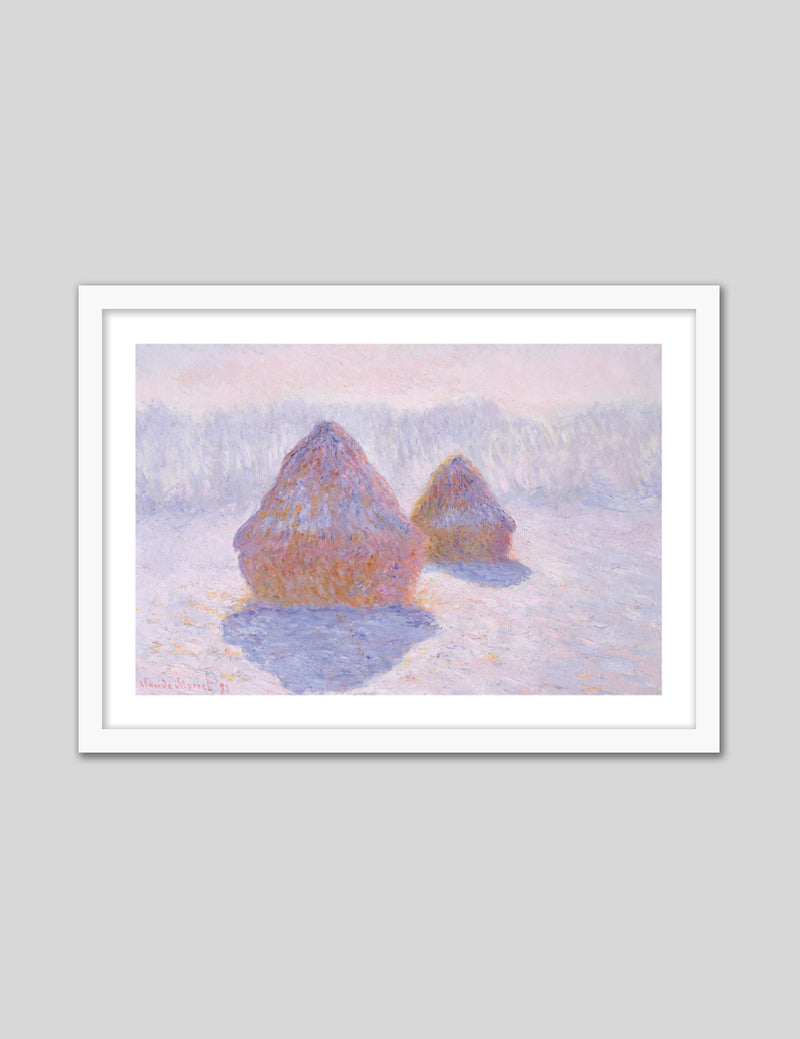 Haystacks by Claude Monet - Monet Art Prints by The Good Poster Company