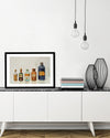 Bottle Contemporary Vintage Art Prints - Alchemist Bottles - The Good Poster Company