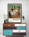 Exhibition Poster by Edgar Degas | Edgar Degas Art | The Good Poster Company