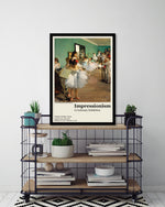 Exhibition Poster by Edgar Degas | Edgar Degas Art | The Good Poster Company