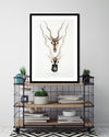 Indian Antelopes Art Print by John Gray | Vintage Animal Art | The Good Poster Company