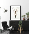 Indian Antelopes Art Print by John Gray | Vintage Animal Art | The Good Poster Company