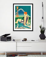 Japanese Travel Poster Art Print - Vintage Japanese Art by The Good Poster Company