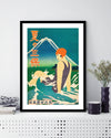 Japanese Travel Poster Art Print - Vintage Japanese Art by The Good Poster Company