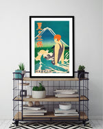 Japanese Travel Poster Art Print - Vintage Japanese Art by The Good Poster Company