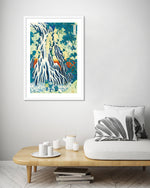 Kirifuri Waterfall Art Print by Katsushika Hokusai | Vintage Japanese Art | The Good Poster Company