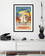 La Grande Roue de Paris Art Print - Vintage French Art by The Good Poster Company