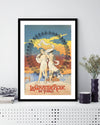 La Grande Roue de Paris Art Print - Vintage French Art by The Good Poster Company