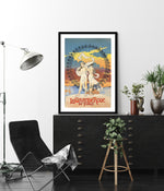 La Grande Roue de Paris Art Print - Vintage French Art by The Good Poster Company