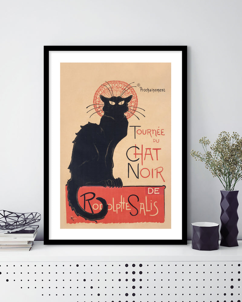 Le Chat Noir Art Print - Vintage French Artwork - The Good Poster Company