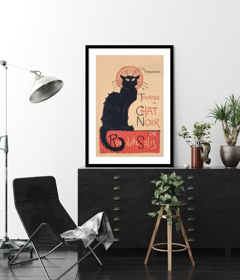 Le Chat Noir Art Print - Vintage French Artwork - The Good Poster Company