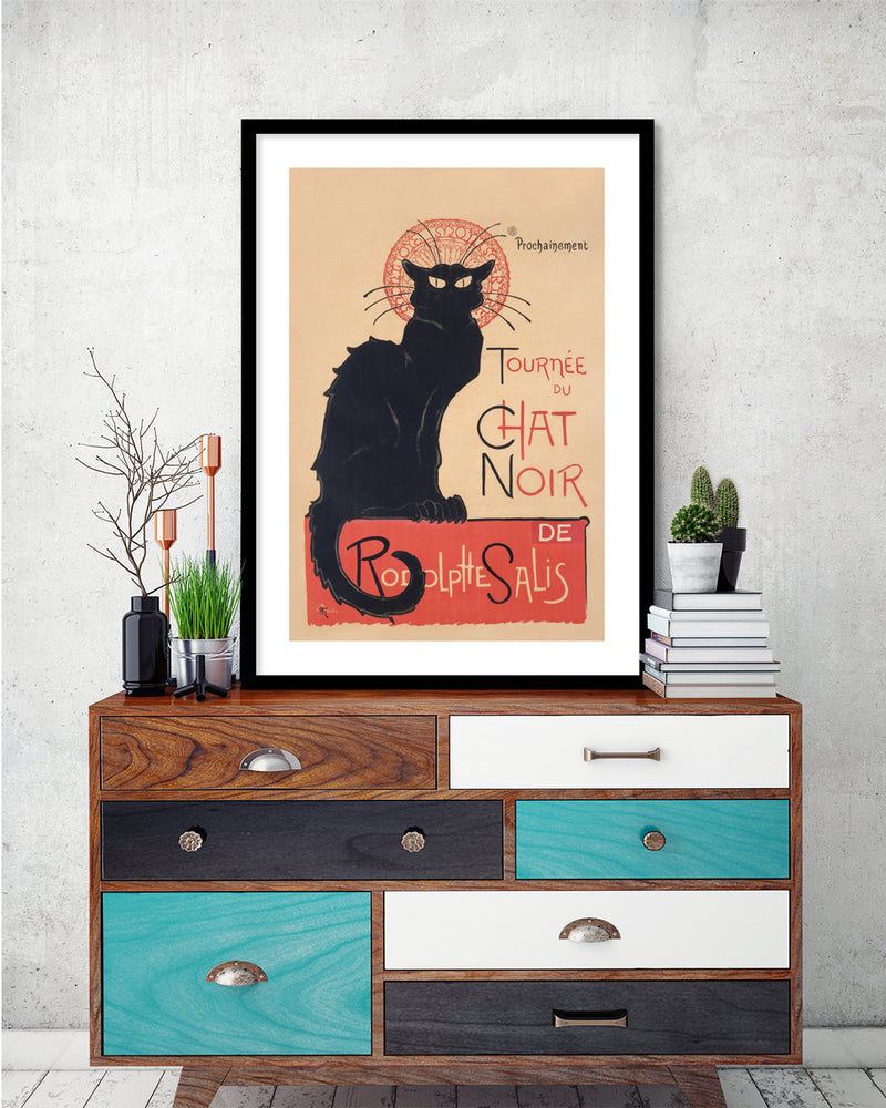 Le Chat Noir Art Print - Vintage French Artwork - The Good Poster Company