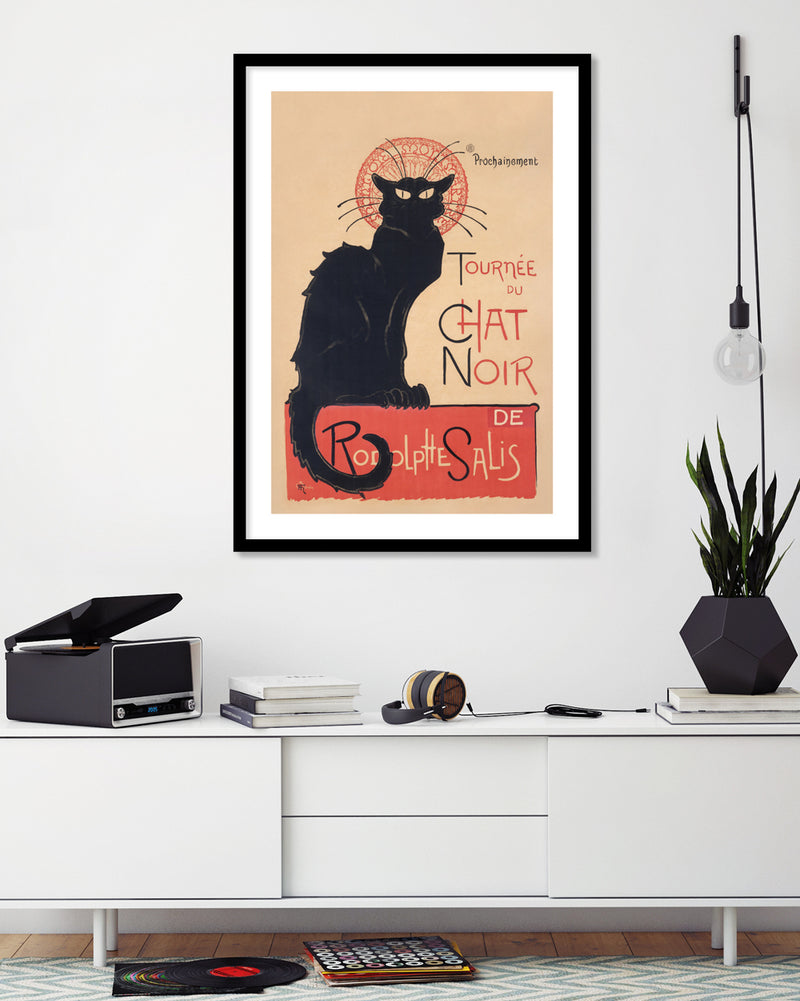 Le Chat Noir Art Print - Vintage French Artwork - The Good Poster Company